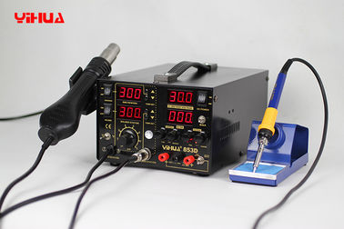 Controllo della temperatura 3 di Digital in 1 stazione di saldatura con potere di 30V 5A