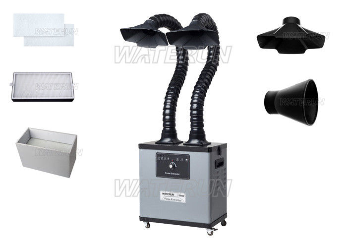 il triplo chimico dell'estrattore del vapore 200W filtra 110 - 220V 420 x 245 x 400mm
