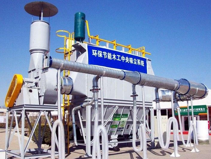 Collettore di polveri industriale del filtro a sacco per la pianta del cemento o della centrale elettrica